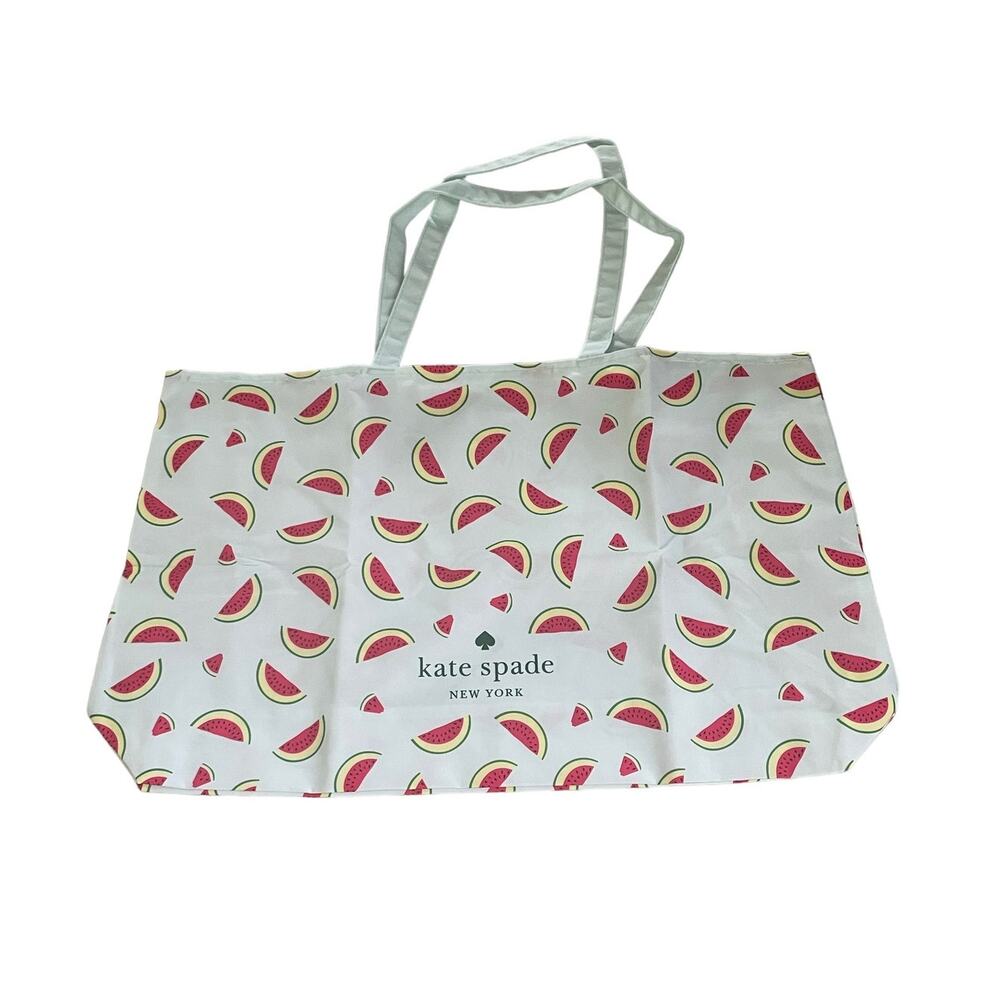 Kate Spade Watermelon Summer Time Canvas Tote